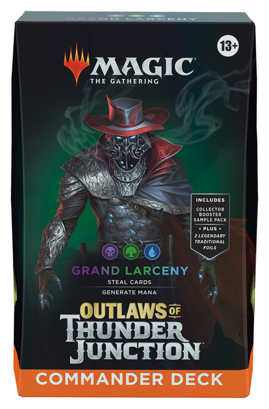 Magic the Gathering:  Outlaws of Thunder Junction - Grand Larceny - Commander Deck