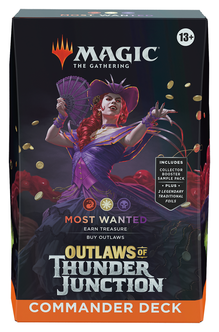 Magic the Gathering:  Outlaws of Thunder Junction - Most Wanted - Commander Deck