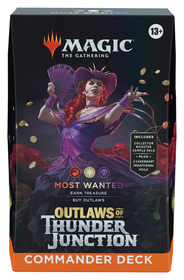 Magic the Gathering:  Outlaws of Thunder Junction - Most Wanted - Commander Deck