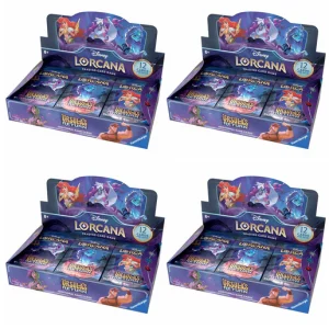 Disney Lorcana Set 4: Ursula's Return - Booster Box x4 (Sealed Case) (Pre-order - in store collection only)