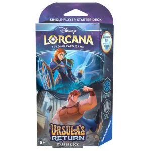 Disney Lorcana Set 4: Ursula's Return - Anna & Hercules Starter Deck (preorder - in store collection only)