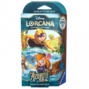 Disney Lorcana: Azurite Sea Starter Deck - Emerald & Sapphire (preorder) (instore collection only)