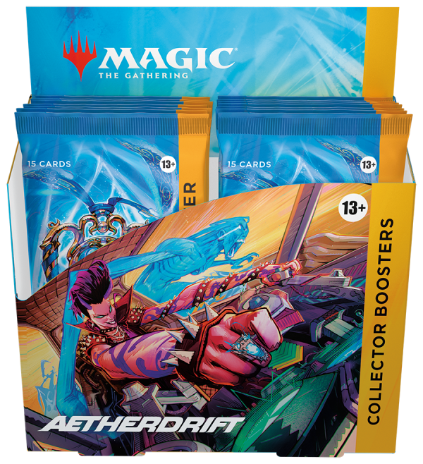 Magic The Gathering Aetherdrift Collector Booster Display (Preorder)