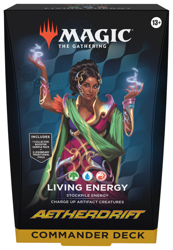 Magic the Gathering: Aetherdrift Commander Decks Living Energy