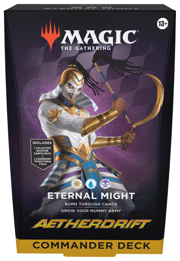 Magic the Gathering: Aetherdrift Commander Decks Eternal Might (preorder)