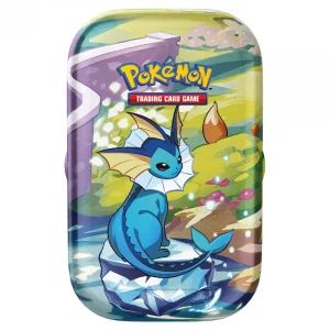 Pokémon - Scarlet & Violet - Prismatic Evolutions - Mini Tin - Vaporeon (Preorder)