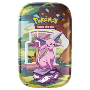 Pokémon - Scarlet & Violet - Prismatic Evolutions - Mini Tin - Espeon (Preorder)