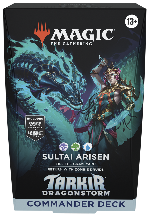 Magic The Gathering Tarkir: Dragonstorm Sultai Arisen Commander Deck