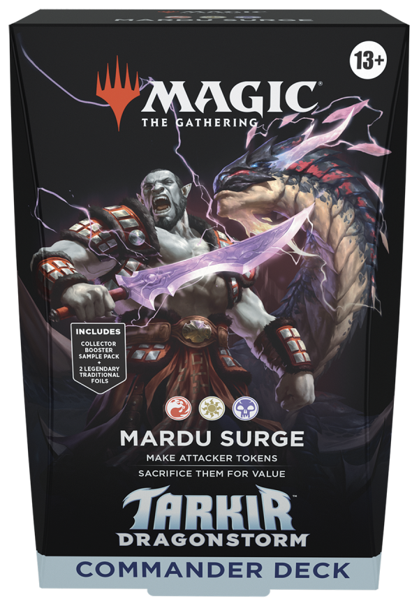 Magic The Gathering Tarkir: Dragonstorm Mardu Surge Commander Deck