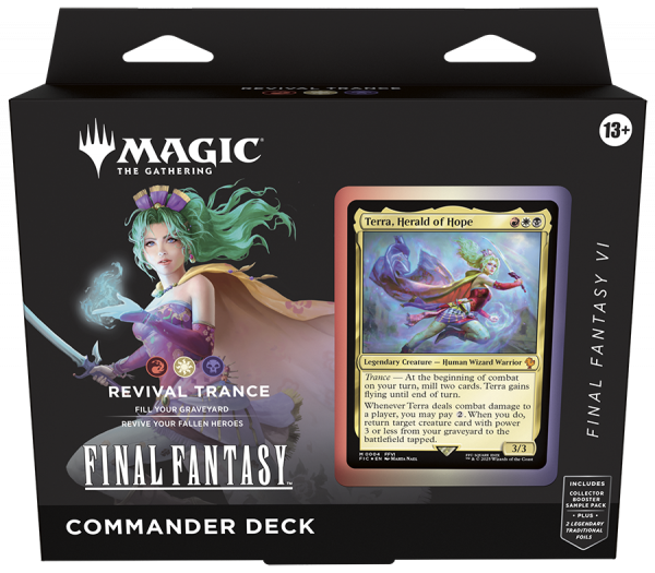 Magic: The Gathering: Final Fantasy Revival Trance Commander Deck